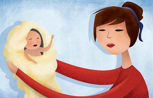 宝宝吐奶怎么办?