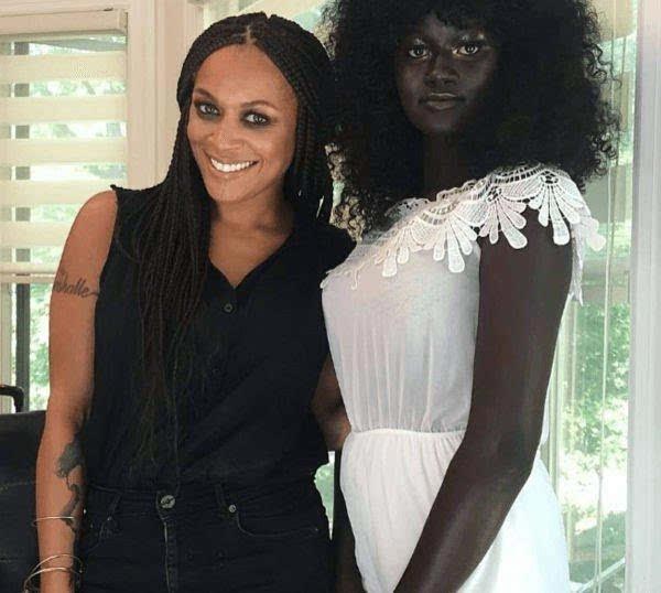 世界上最黑的女人Khoudia Diop,黑到夜晚能隐身!