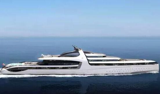 世界最贵游艇 300亿美元超大超豪华的游挺