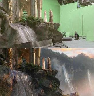 û����Ч��Ӱͼ�ߺ죺��Ӱ������Чǰ��Ա�ͼ�ߺ�