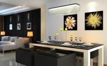 开放式餐厅的空间搭配知识