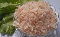 老人吃虾皮补钙效果好 预防骨质疏松