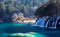 九寨沟的冬天：人间天堂