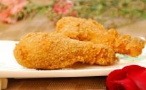 在家自制美味的奶油鸡腿