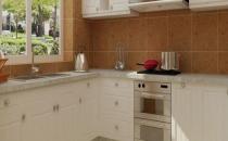 厨房瓷砖又油又粘 自制清洗剂清除污渍 墙面洁白如新