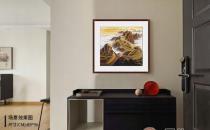 客厅玄关装饰画之色彩篇 让家美出与众不同